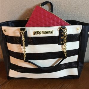 Betsey Johnson Glam Tote